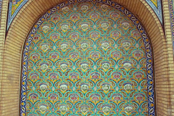 Photo turquoise color