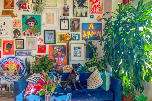 Photo living room wall decor